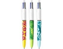 Esferográfica Bic 4 cores, Velvet