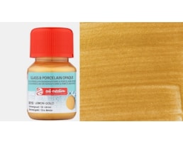 Tinta Art Creation, Vidro/Porcelana, 30ml, Ouro Limão., 8010
