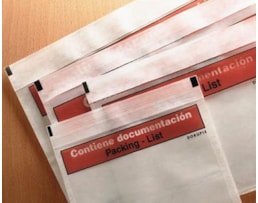 Bolsa Porta Documentos, PP, Lisos, 240X180mm, Cx. 1000