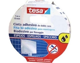 Fita Cola Tesa Dupla 5mx19mm Ref.55733 p/ espelhos, Transp.