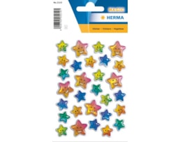 Sticker Herma Magic Refª 5219, Estrelas Coloridas