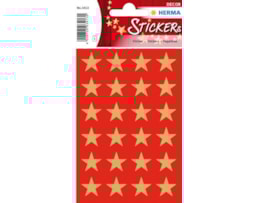 Etiquetas Herma Decor Refª 3413, Estrelas Douradas