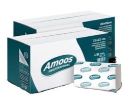Guardanapos Amoos Zig Zag, 1F, 14X14, Maço c/160, Cx8000