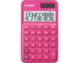 Máquina Calcular Casio SL-310UC -RD, 10 Dig. Vermelho
