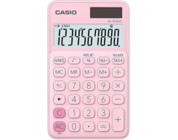 Máquina Calcular Casio SL-310UC -PK, 10 Dig. Rosa