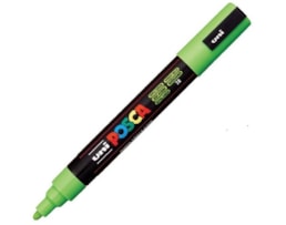 Marcador Uni Posca PC-3M, traço 0,9-1,3mm, Verde maça