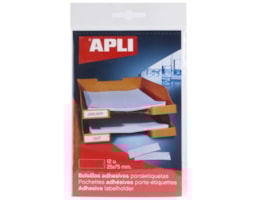 Porta Etiqueta 25x75 APli 2616 cart. c/ 12 etiquetas