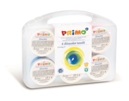 Tinta p/ dedos Textil, Primo. TXD100SP, cx. c/6 100ml