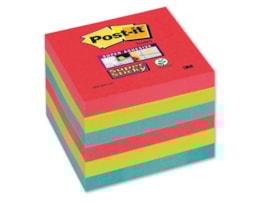 Blocos Post It 76x76mm Ref.654-6SS-Bora Bora, Pack 6X100Fl.