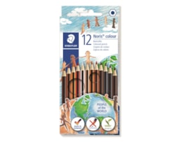 Lápis Cor Staedtler Noris Tons Pele, Refª185C12POW, 12 cores