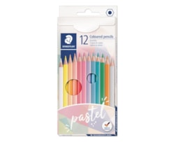 Lápis Cor Staedtler Refª 146 C12PA, cores pastel, c/12