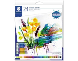 Acrilico Staedtler, R.8500C24, 12ml. Set c/ 24 cores