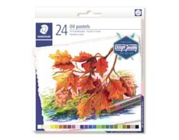 Pastel a óleo Staedtler karat Refª 2420C24, cx. c/24 cores