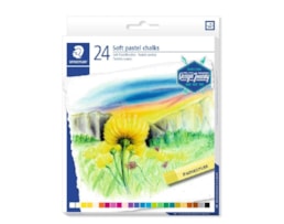 Pastel seco Staedtler karat soft pastel 2430C24, 24 cores