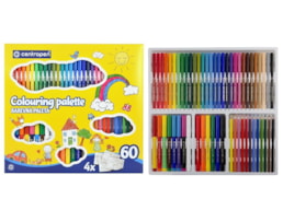 Set p/colorir c/60 peças Centropen Refª 9396/60 + 4 Fls col.