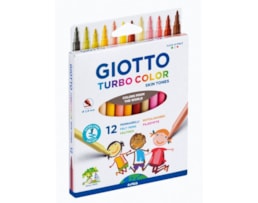 Marcador Giotto Turbo Color Skin Tones c/ 12 Ref.526900