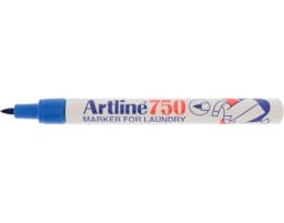 Marcador Artline 750 p/roupa (0,7mm), Azul