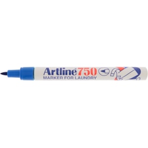 Marcador Artline 750 p/roupa (0,7mm), Azul