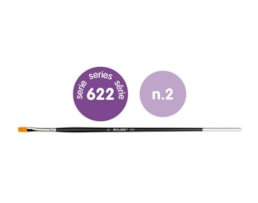 Pincel Milan Premium synthetic, espatulado, Refª 622 nº 2