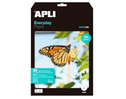 Papel Apli Everyday A4 180g. 20Fls. Refª12080