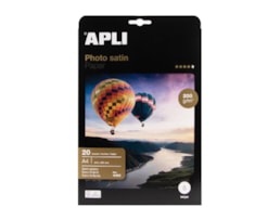 Papel Apli Foto acetinado A4 200g. 20Fls. Refª04453