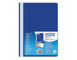Classificador Donau 2001-18, capa trsp. c/ ferrag.  Azul Esc