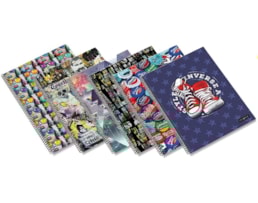 Caderno A4 Ambar Esp. 80fls. Inverse, Quad.